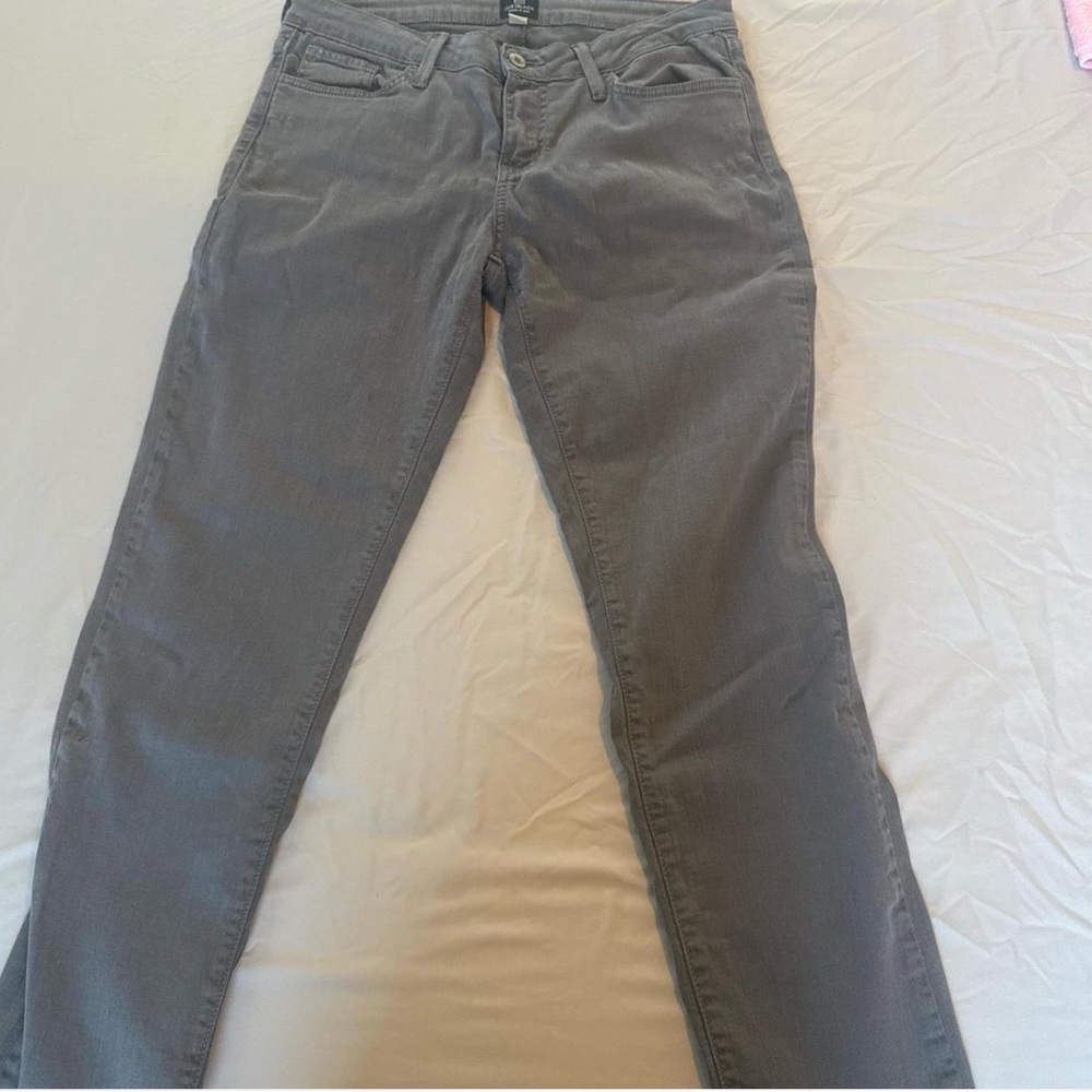 Gray Straight-Leg Pants women’s